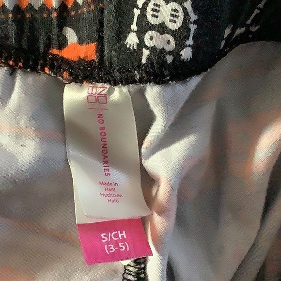 4 pair No Boundaries Halloween leggings small xs - Picture 8 of 9